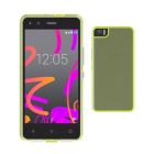 Funda Bq Aquaris M4.5 Gummy Verde Lima