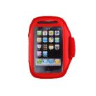 Brazalete deportivo para iPhone 4G/4GS Rojo