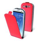 Funda Tapa Flip Cover Galaxy Siii Roja