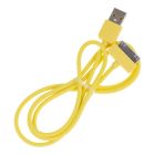 Cable de recarga iPhone 4/4S Amarillo