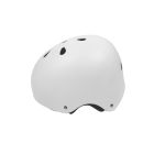 Casco Blanco Mate con Luz de Seguridad Zamelux