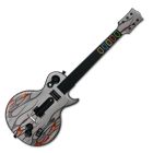 Skin Dual Flames Guitar Hero III Wii