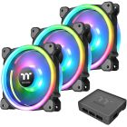 Kit 3 Ventiladores Thermaltake Riing Trio 14 cm RGB