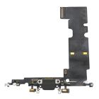 Repuesto Audio Dock Conector Flex - iPhone 8 Plus Negro