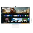 Samsung Smart Monitor M8 S32BM801UU 32" 4K / Smart TV/ Multimedia / Blanco