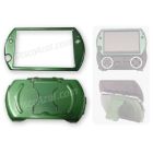 Semi-Metallica Armored Case for PSP Go Green