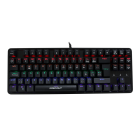 Teclado Keep Out F105 Gaming Mecánico RGB Negro