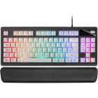 Teclado Mars Gaming MKAXES White RGB