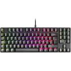 Teclado Mars Gaming MKREVO Pro RGB TKL Mecánico Outemu Blue