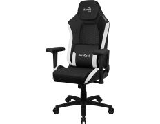 Silla Gaming Aerocool Crown Blanco/Negro