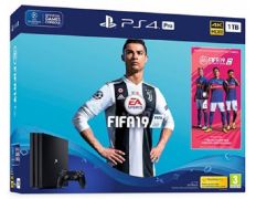 Consola PS4 1tb Pro Black + Fifa 19