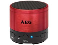 AEG Altavoz bluetooth BSS 4826 rojo