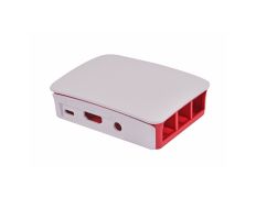 RASPBERRY Caja para Raspberry Oficial Pi 3,  Rojo, blanco