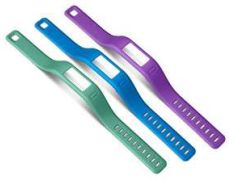 GARMIN Correas repuesto pequeñas (morado/turquesa/azul) Vivofit