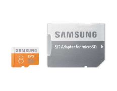 MICRO SD SAMSUNG + ADAPTADOR SD 8GB EVO CLASE 10 (MB-MP08DA/EU)