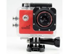 Cámara Deportiva Sjcam Sj4000 Wifi Roja V2.0