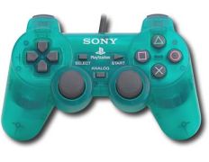 Dual Shock 2 Verde Transparente