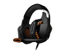 NOX AURICULARES + MIC GAMING KROM KYUS. USB. Para PC/ PS4