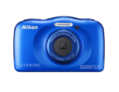 Cámara NIKON COOLPIX S33 AZUL KIT Acuática