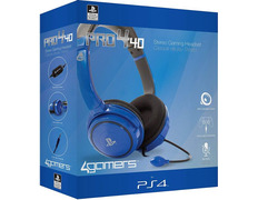 4 GAMERS STEREO GAMING HEADSET AZUL  PRO4-40