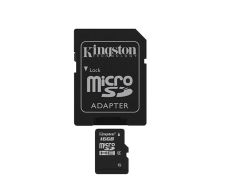 MEM MICRO SD 16GB KINGSTON CL4 + ADAPT SD