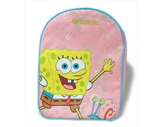 Bob Esponja - Mochila Baby Bob Esponge Rosa