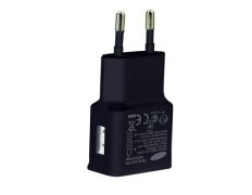 Adaptador de corriente universal USB Negro