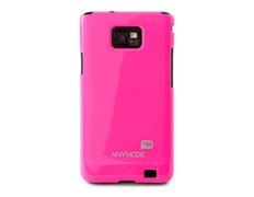 Funda trasera rosa Samsung Galaxy S II ANYMODE