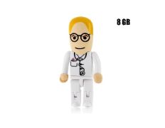 Memoria USB 8 GB Doctor (Blanco)