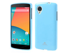 Carcasa TPU para LG Google Nexus 5 Azul Claro