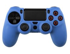 Funda de silicona para Dualshock 4 Azul Claro