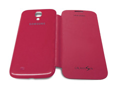 Funda tipo libro para Samsung Galaxy S4 Rojo