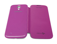 Funda tipo libro para Samsung Galaxy S4 Rosa