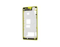 Repuesto marco frontal Sony Xperia Z1 Compact Amarillo