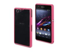 Funda Bimat para Sony Xperia Z1 Compact Rosa