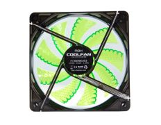 Nox Ventilador Caja Cool Fan 12cm Led Verde