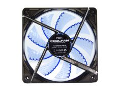 Nox Ventilador Caja Cool Fan 12cm Led Azul