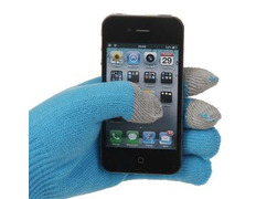 Guantes para iPad/iPhone/iTouch Azul