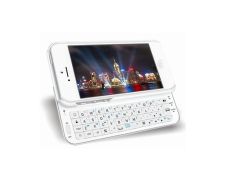 Teclado QWERTY para iPhone 5 Blanco