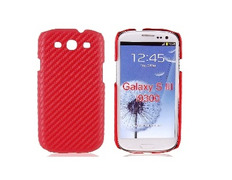 Carcasa protectora para Samsung Galaxy S III Braid Skin (Roja)