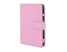 Funda de cuero para Samsung Galaxy Tab P1000 Rosa