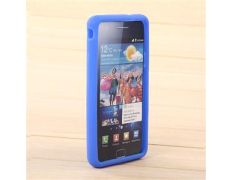 Durable Silicone Cover Case for Samsung Galaxy S II I9100 (Blue)