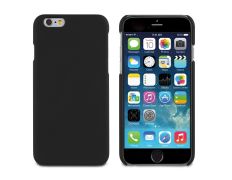 Carcasa Negra tacto goma iPhone 6/6S Muvit