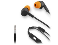 Auriculares estéreo para tablet/smartphone Muvit Naranja