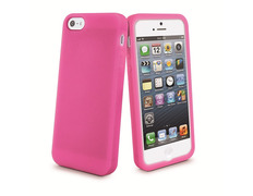 Funda iPhone 5 Muvit Rosa