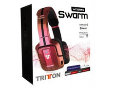 AURICULAR TRITTON SWARM-ROJO METALIZADO (PS4/PC/MAC)