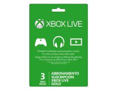 Tarjeta prepago Xbox Live (3 Meses)