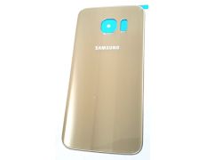 Tapa de Batería Samsung Galaxy S6 Edge G925 Dorado con Adhesivo