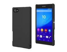 Carcasa Negra tacto goma Sony Xperia Z5 Compact