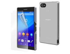 Carcasa Transparente + Cristal Templado Sony Xperia Z5 Compact Muvit